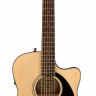 FENDER CC-60SCE Concert Natural WN электроакустическая гитара