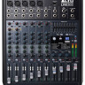 Alto LIVE 802 микшер, 4 моновхода (2 компрессора), 2 стерео, 5 микрофонных предусилителей, 2 AUX-шины, процессор эффектов, USB