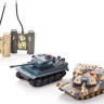 Р/У танковый бой Huan Qi 1:32 IV Tiger vs Leopard 2A5, 27/40МГц