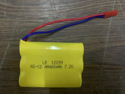 Аккумулятор Ni-Cd 400mAh, 7.2V, JST, двухрядный для Huina 1572, 1585