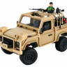 Радиоуправляемая машина MN MODEL англ. пикап Defender спецназ рейнджеров (песочн) 4WD 2.4G 1/12 RTR
