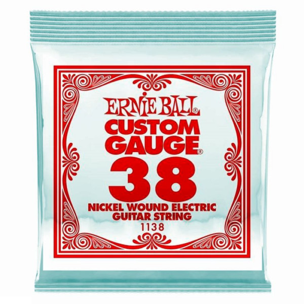 ERNIE BALL 1138 (.038) одна струна для электрогитары