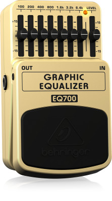 Педаль эффектов Behringer GRAPHIC EQUALIZER EQ700 (Guitar/Keyboard)