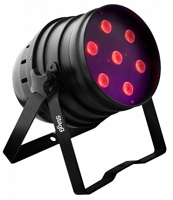 STAGG SLI CLPA641-OBK прожектор LED PAR 64 RGBW 7x8 Вт