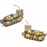 Р/У танковый бой Huan Qi Abrams и Abrams 1:24 2.4G (два танка, з/у, акк)