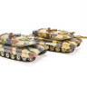 Р/У танковый бой Huan Qi Abrams и Abrams 1:24 2.4G (два танка, з/у, акк)