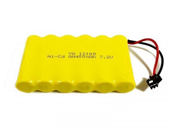 Аккумулятор Ni-Cd 400mAh, 7.2V, SM для Huina 1350