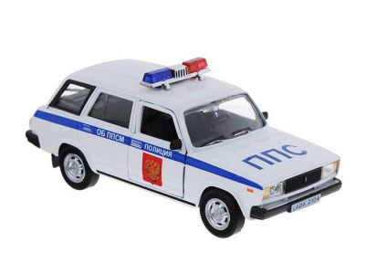 Машина Autotime "LADA 2104" полиция 1:36
