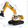 Радиоуправляемый экскаватор HUI NA TOYS 2.4G 6CH дальность 8 м 1/24 RTR