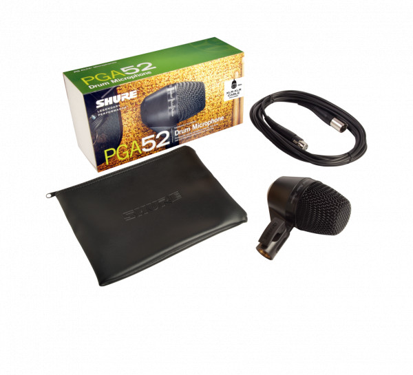 Динамический микрофон SHURE PGA52-XLR Инструментальный кардиоидный