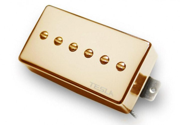 Звукосниматель Tesla OPUS-2/GD/NE Neck для электрогитары пассивный хамбакер