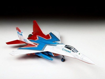 Сборная модель ZVEZDA Авиационная группа высшего пилотажа МиГ-29 "Стрижи", 1/72