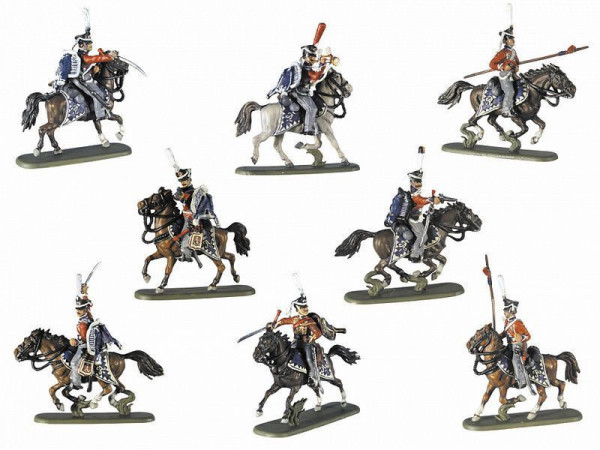 Сборные солдатики ZVEZDA Русские гусары, 1/72