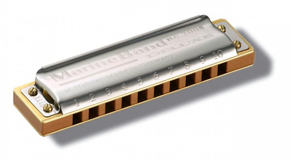 HOHNER Marine Band Deluxe 2005/20 F (M200506) губная гармошка диатоническая