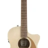 Fender Newporter Player CHP электроакустическая гитара