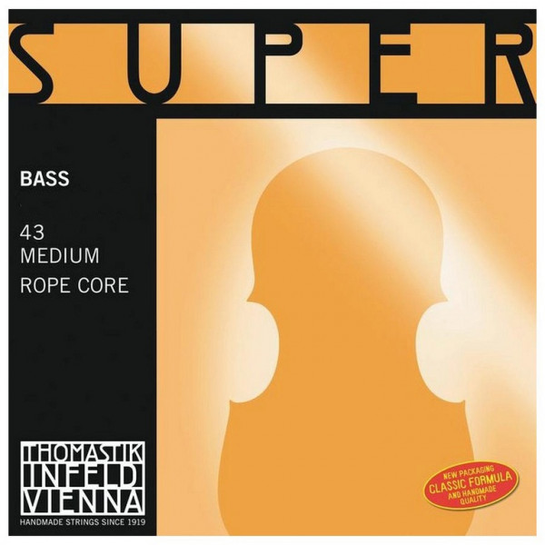 Струны для контрабаса 4/4 THOMASTIK Superflexible SOLO 43