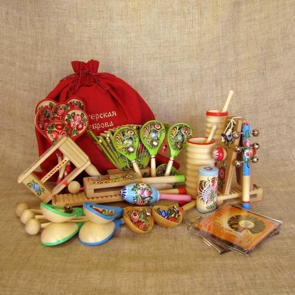 МАСТЕРСКАЯ СЕРЕБРОВА К2-КТ-05 перкуссионный набор "Музыкальная шкатулка"