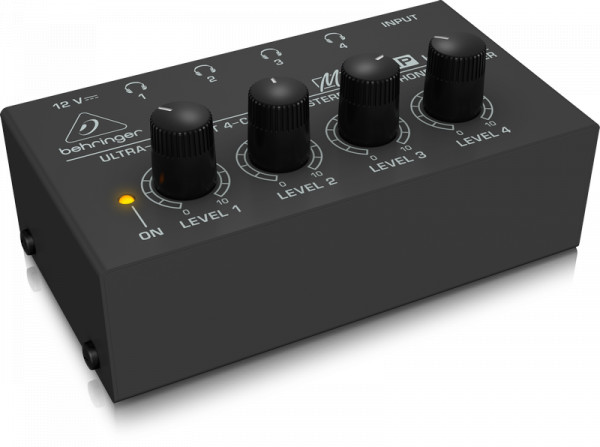 Усилитель мощности Behringer HA400 миниатюрный 4-канальный