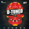 Комплект струн для электрогитары 011-052 GALLI STRINGS D611 d-tuned