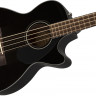 Fender CB-60SCE Bass Black LR Электроакустическая бас-гитара