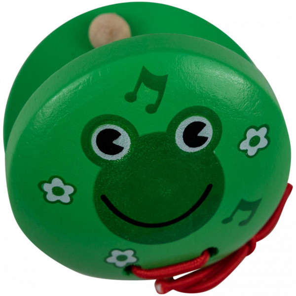 Кастаньеты деревянные BEE DF303 FROG