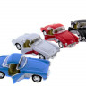 Машина Kinsmart "Chevrolet Corvette 1957" инерция (1/12шт.) 1:34 б/к