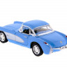 Машина Kinsmart "Chevrolet Corvette 1957" инерция (1/12шт.) 1:34 б/к