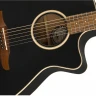 Fender Newporter Special MBK w/bag электроакустическая гитара с чехлом