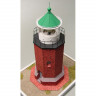 Сборная картонная модель Shipyard маяк Rotes Kliff Lighthouse (№87), 1/72