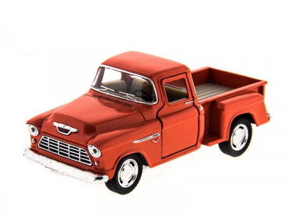 Машина Kinsmart "Chevy Stepside Pick Up" инерция (1/12шт.) 1:32 б/к