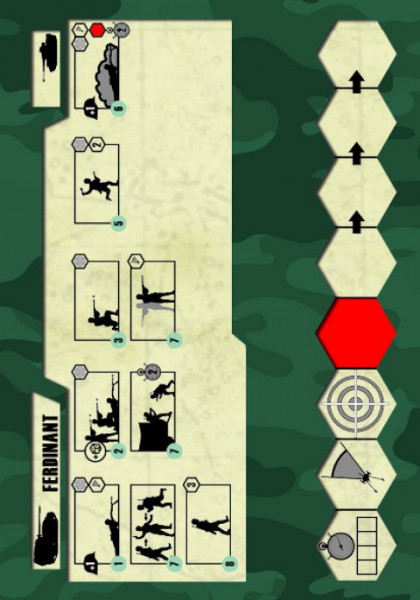 Немецкая САУ "Фердининд" 1/100