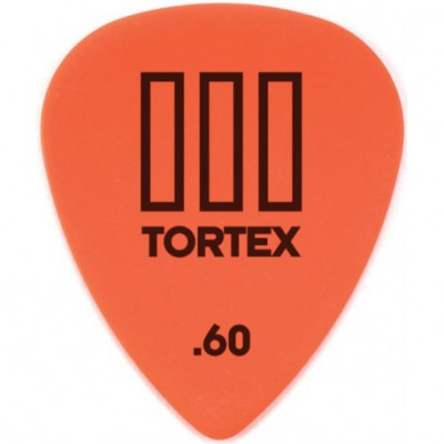 DUNLOP 462P.60 Tortex TIII набор медиаторов 12 шт