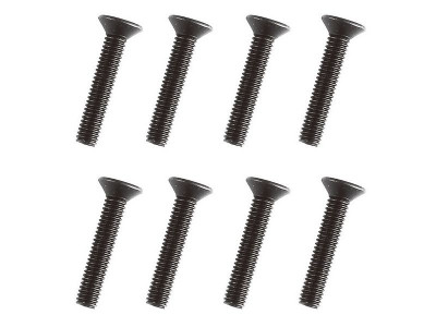 Винт с головкой под шестигранник, потайной М3х14мм, 8 шт.