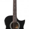 ARIA-201CE BK электроакустическая гитара