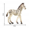 Набор фигурок животных MASAI MARA MM201-009 серии "Мир диких животных": Семья зебр, 5 пр.