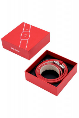 Ремень для укулеле LAVA RED кожаный