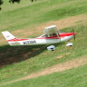 Р/У самолет Top RC Cessna 182 400 class синяя 965мм 2.4G 4-ch LiPo RTF
