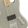 FENDER FLEA BASS II MN MATTE SLVR бас-гитара