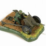 Сборные солдатики ZVEZDA Советская 45-мм пушка, 1/72