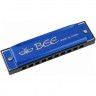 Губная гармошка диатоническая BEE DF10A-1 BLUE