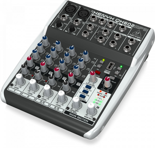 Аналоговый микшер Behringer QX602MP3
