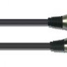 QUIK LOK CM175-3 микрофонный кабель, 3м.,разъемы XLR (XLR FEMALE - XLR MALE)