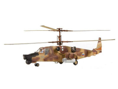 Сборная модель ZVEZDA Российский ударный вертолет "Черная акула", 1/72