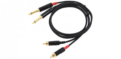 Кабель сдвоенный Cordial CFU 0.9 PC RCA