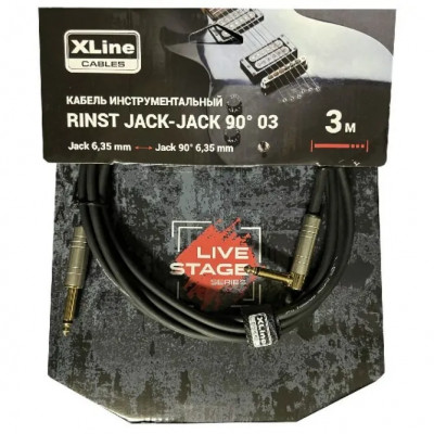 Кабель инструментальный Xline Cables RINSTJACK-JACK 9003 mono Jack 6,35 mm 3 м