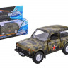 Машина Autotime "LADA 4x4" армейская 1:36
