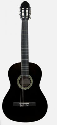 NAVARREZ NV12 BLACK 4/4 гитара классическая с чехлом