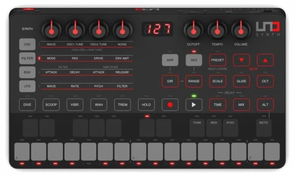 IK MULTIMEDIA UNO Synth монофонический аналоговый синтезатор