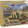 Британкское 40-мм зенитное орудие "Бофорс" 1/72
