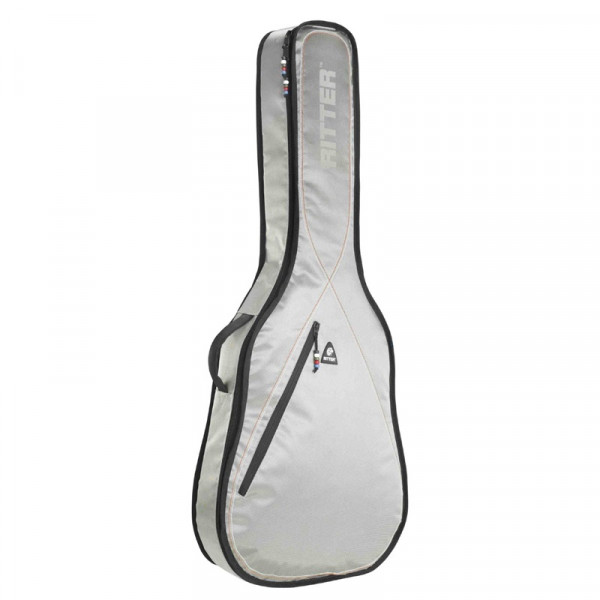 Чехол для классической гитары 3/4 RITTER RGC3-CT/EGR "CAROUGE", защитное полужесткое уплотнение 23 мм